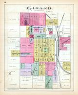 Girard, Kansas State Atlas 1887